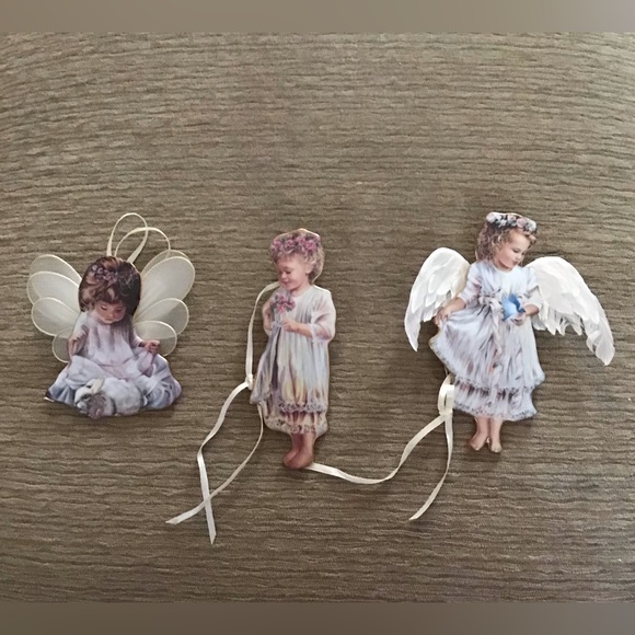 Heaven’s Little Angels Christmas ornaments by Dona Gelsinger - Picture 1 of 6
